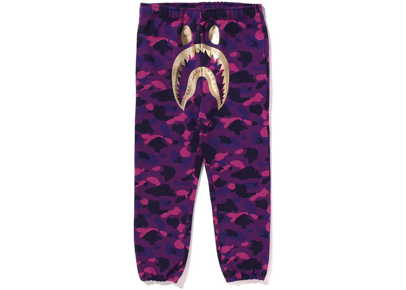 BAPE Color Camo Shark Sweatpant Purple - vue secondaire A
