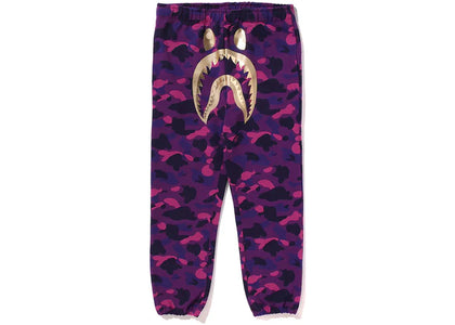 BAPE Color Camo Shark Sweatpant Purple - product view 2