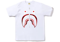 BAPE Color Camo Shark Tee (FW22) White Red