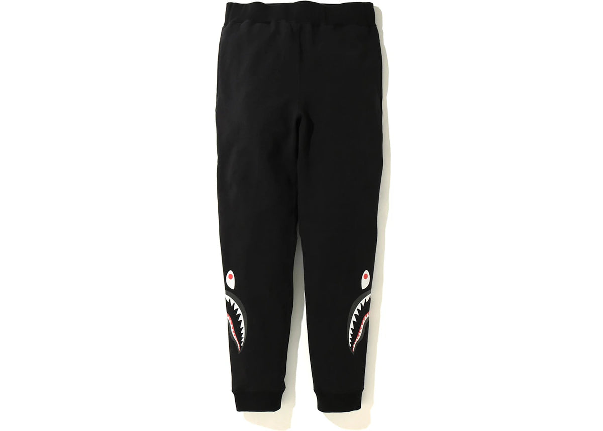 BAPE Color Camo Side Shark Slim Sweat Pants Black/Purple - vue secondaire B