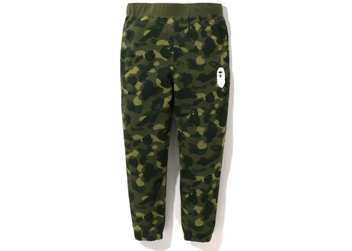 BAPE Color Camo Sweat Pants (FW22) Green - vue 360