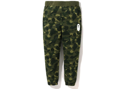 BAPE Color Camo Sweat Pants (FW22) Green - authentic BAPE apparel