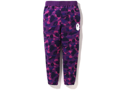BAPE Color Camo Sweat Pants (FW22) Purple - apparel view 2