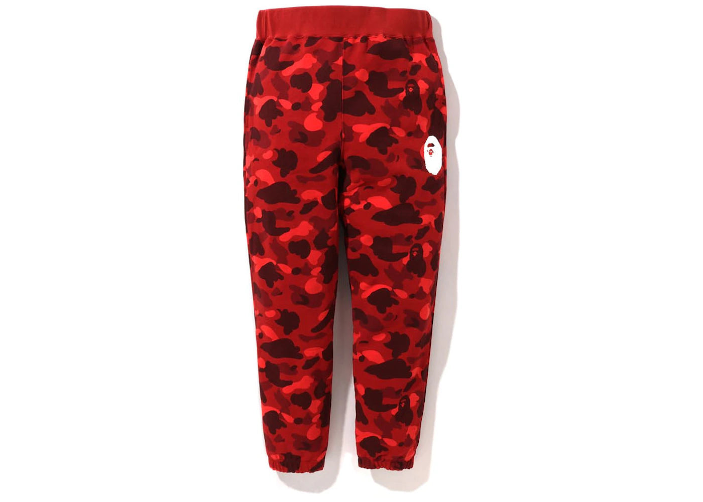 BAPE Color Camo Sweat Pants (FW22) Red - vue secondaire A