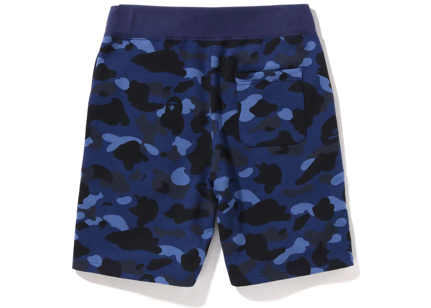 BAPE Color Camo Sweat Shorts (SS22) Navy - vue secondaire B