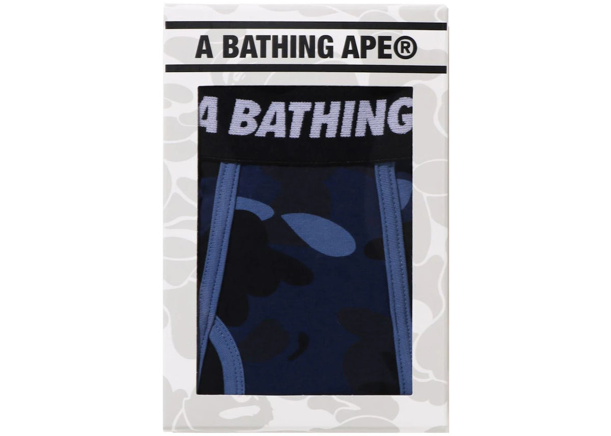 BAPE Color Camo Trunks Navy - vue secondaire B