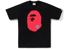 BAPE Colors Big Ape Head Tee (SS23) Black
