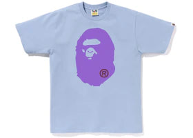 BAPE Colors Big Ape Head Tee (SS23) Sax