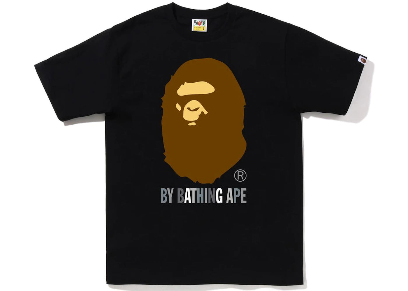 BAPE Colors By Bathing Ape Tee (FW22) Black Black - vue 360