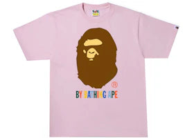 BAPE Colors By Bathing Ape Tee Pink - vue 360