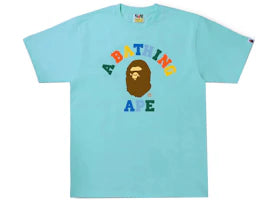 BAPE Colors College Tee (SS22) Sax