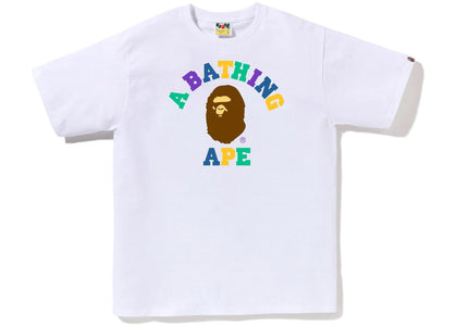 BAPE Colors College Tee (SS23) White