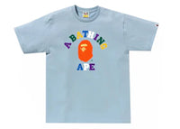 BAPE Colors College Tee (SS24) Sax