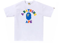BAPE Colors College T-Shirt (FS24) Weiß