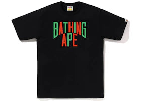 BAPE Colors NYC Logo Tee (SS23) Black - vue 360