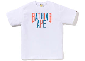 BAPE Colors NYC Logo Tee (SS23) White - authentic BAPE product