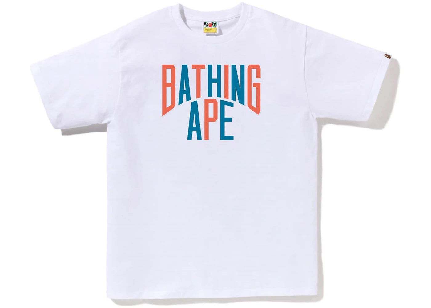 BAPE Colors NYC Logo Tee (SS23) White - vue secondaire A