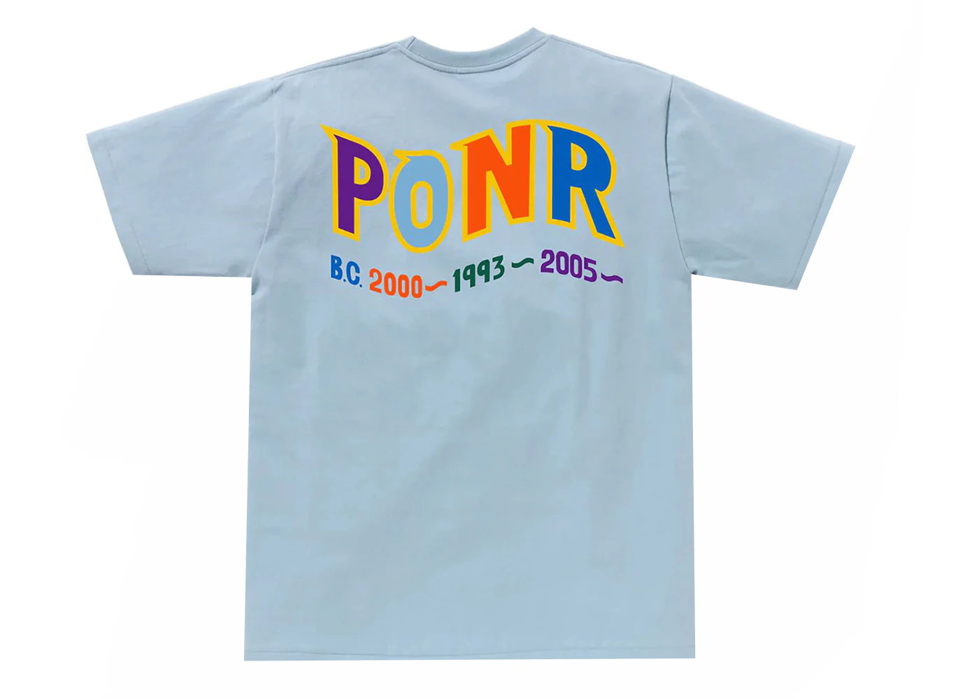 BAPE Colors Shark PONR Tee Sax - vue secondaire B