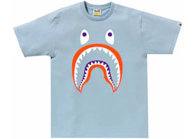 BAPE Colors Shark PONR Tee Sax