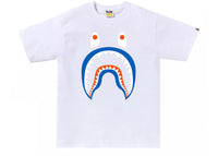 BAPE Colors Shark PONR Tee White
