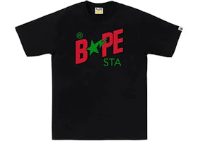 BAPE Colors Sta Tee Tee Black