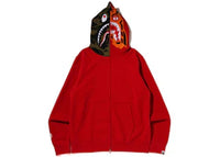 BAPE Crazy Face Full Zip Hoodie Red