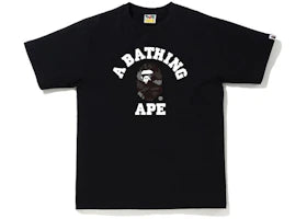 BAPE Digital Camo College Tee Black/Black - authentic BAPE product