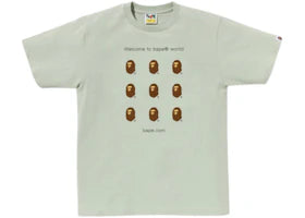 BAPE Dot Com Tee Green