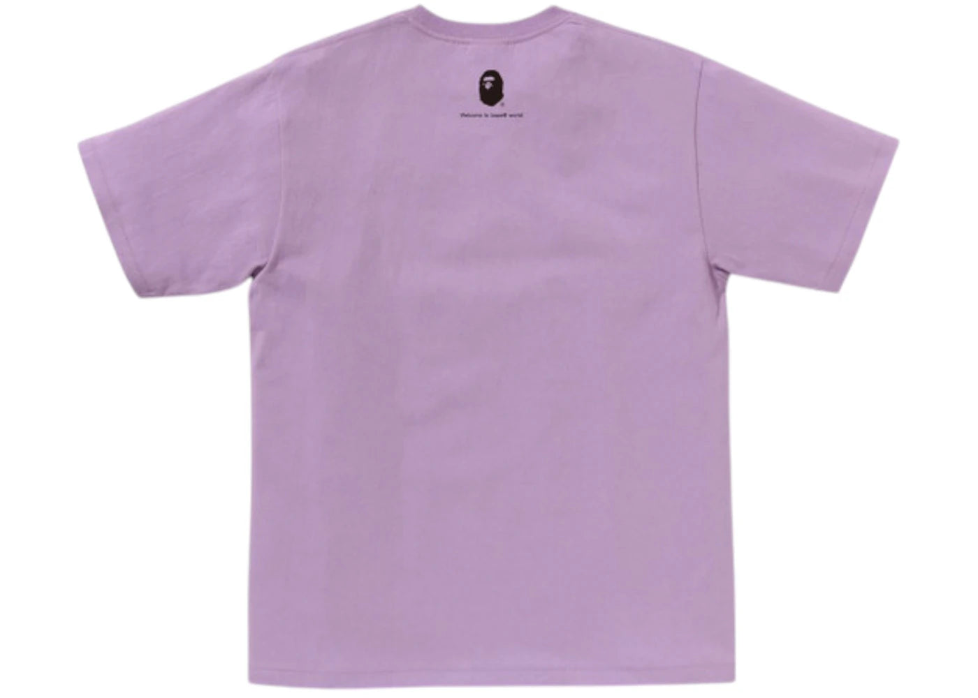 BAPE Dot Com Tee Purple - vue secondaire B