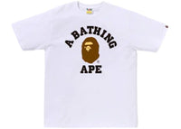 BAPE Essential College T-shirt (FW26) White