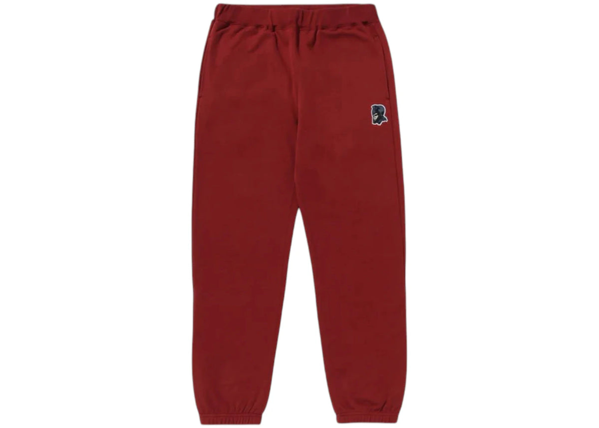 BAPE General Sweatpant Burgundy - vue 360
