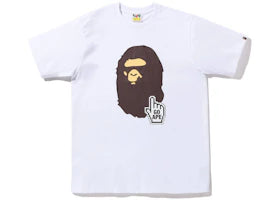 BAPE Go Ape Online Exclusive Tee White