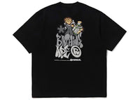 BAPE Graffiti Bape Relaxed Fit Tee Black