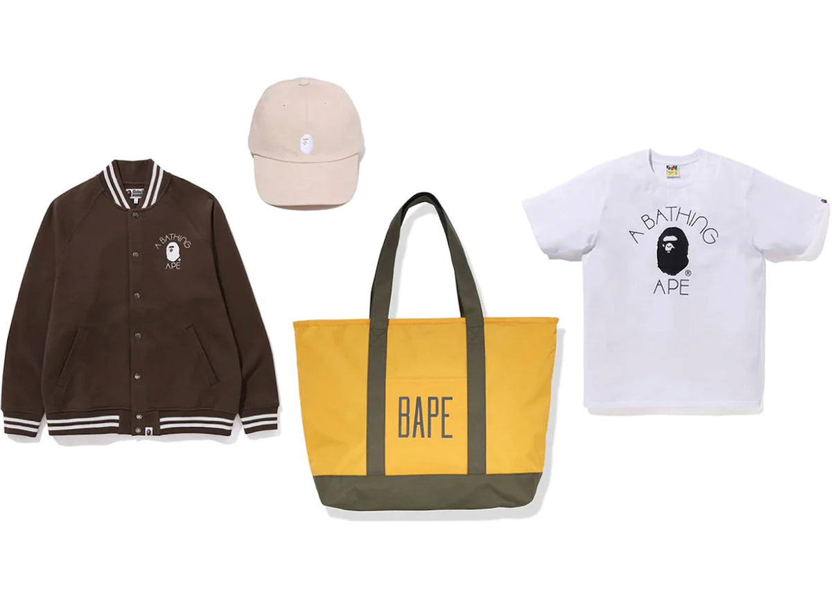 BAPE Happy New Year Bag (FW23) Beige - vue 360