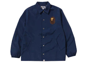 BAPE Happy New Year Men's Classic Jacket (SS23) Navy - vue 360