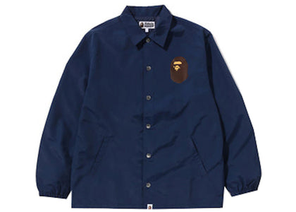 BAPE Happy New Year Men's Classic Jacket (SS23) Navy - apparel view 2