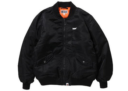 BAPE Happy New Year Men's Military Jacket (SS23) Black - apparel view 2