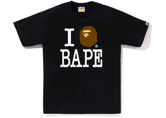 BAPE I Love Bape Tee Black