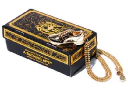 BAPE Isetan Men's Novelty Bape Sta Necklace Gold - product view 2
