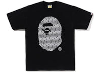 BAPE Japan Ape Head Tee Black