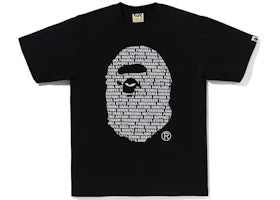 BAPE Japan Ape Head Tee Black