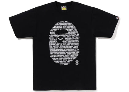 BAPE Japan Ape Head Tee Black - product view 2