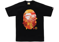 BAPE Japan Autumn Photo Ape Head Tee Black