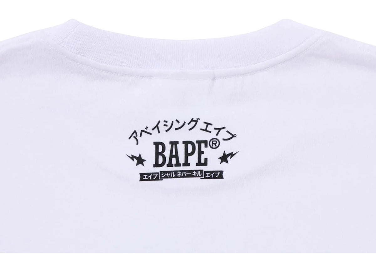 BAPE Japan Big Ape Head Tee White - vue secondaire B