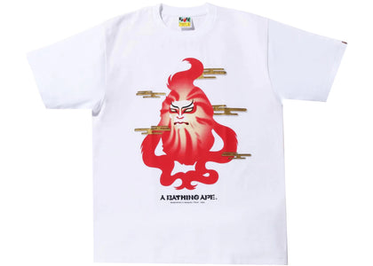 BAPE Japan Culture Kabuki Tee White - product view 2