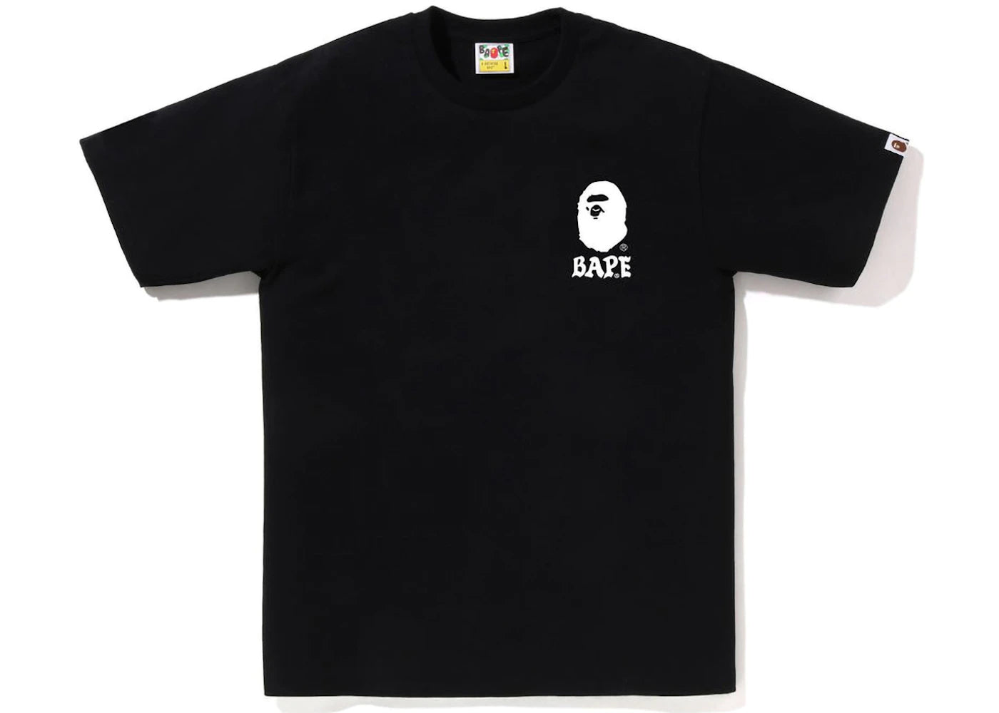 BAPE Japan Culture Lettered Tee Black - vue secondaire A