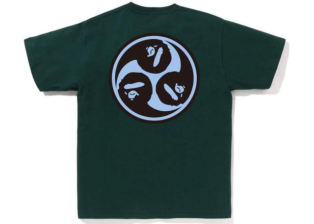 BAPE Japan Culture Mitsudomoe Tee Green