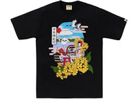 BAPE Japan Culture Spring Ape Head Tee Black