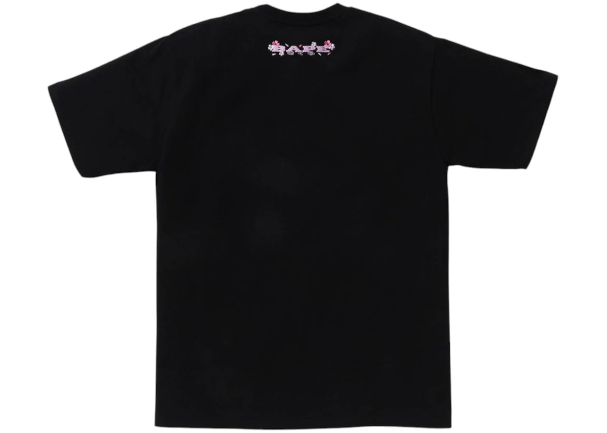 BAPE Japan Sakura Tee Black - vue secondaire B