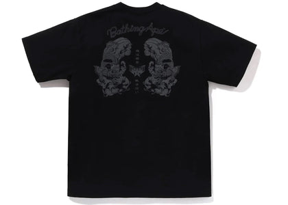 BAPE Japanese Tattoo Logo Tee Black - product view 2